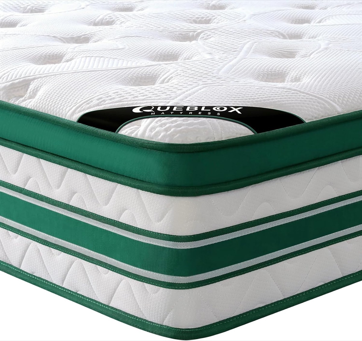 Matelas 140x190 à ressorts ensachés, 28 cm