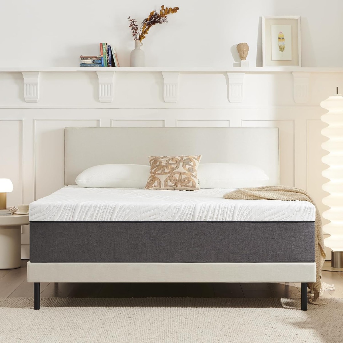 Twirest Matelas 140x190 mousse à mémoire de forme, 18 cm